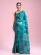 Mohey Ravishing Rama Green Saree