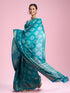 Mohey Ravishing Rama Green Saree