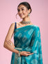Mohey Ravishing Rama Green Saree