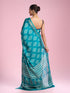 Mohey Ravishing Rama Green Saree
