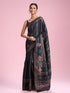 Mohey Indigo Blue Elegance Saree