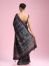 Mohey Indigo Blue Elegance Saree