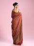Mohey Orange Allure Radiant Saree