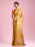 Mohey Radiant Mustard Yellow Saree