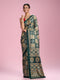 Mohey Dark Green Elegance Saree