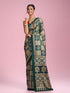 Mohey Dark Green Elegance Saree