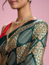 Mohey Dark Green Elegance Saree