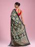 Mohey Dark Green Elegance Saree