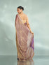 Mohey Purple Enchantment Organza Saree