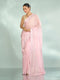 Mohey Festive Pink Organza Saree
