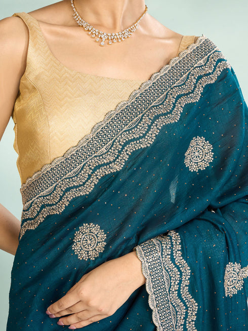 Mohey Emerald Aura Saree