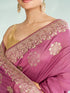 Mohey Purple Enchantment Saree
