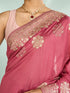 Mohey Pink Elegance Saree