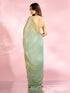 Mohey Ethereal Light Blue Organza Saree