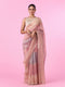Mohey Pink Organza Saree