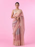 Mohey Pink Organza Saree