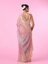 Mohey Pink Organza Saree