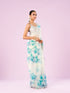 Mohey Green Organza Saree