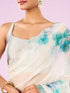 Mohey Green Organza Saree
