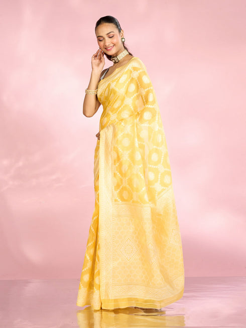 Mohey Sunshine Hue Designer Saree
