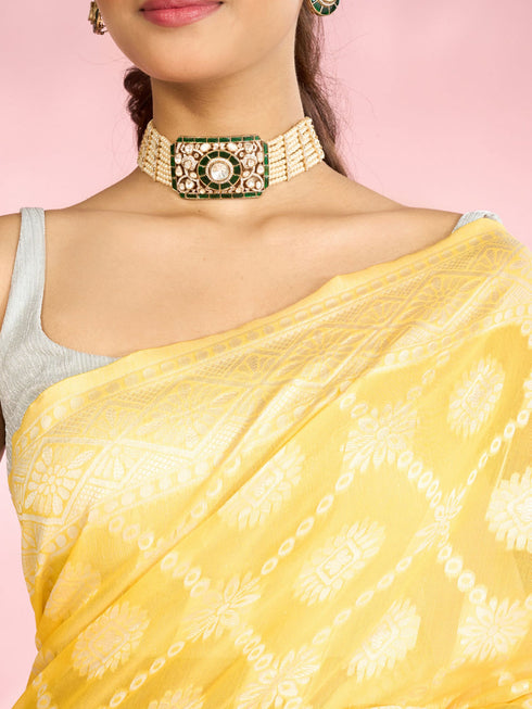 Mohey Sunshine Hue Designer Saree