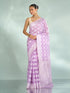 Mohey Lilac Elegance Saree