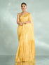 Mohey Sun Kissed Radiance Yellow Saree