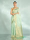 Mohey Sea Green Opulence Saree