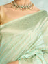 Mohey Sea Green Opulence Saree