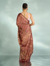 Mohey Radiant Wine Saree