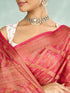 Mohey Royal Pink Elegance Saree