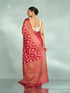 Mohey Pink Synthesis Silk Saree