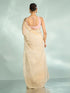 Mohey Elegance Unveiled Cream Banarasi Saree
