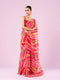 Mohey Elegant Pink Chiffon Saree