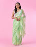 Mohey Emerald Elegance Chiffon Saree