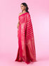 Mohey Pink Hue Banarasi Saree