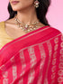 Mohey Pink Hue Banarasi Saree