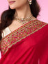 Mohey Majestic Radiance Red Saree