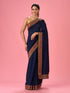 Mohey Indigo Blue Luminaire Saree