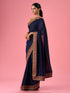 Mohey Indigo Blue Luminaire Saree