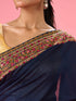 Mohey Indigo Blue Luminaire Saree