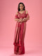 Mohey Pink Radiance Traditional Banarasi Saree