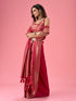 Mohey Pink Radiance Traditional Banarasi Saree