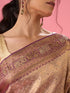 Mohey Majestic Purple Elegance Banarasi Saree