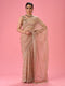 Mohey Fawn Elegance Party Wear Saree