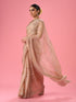 Mohey Fawn Elegance Party Wear Saree