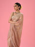 Mohey Fawn Elegance Party Wear Saree
