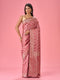 Mohey Dusty Pink Elegance Banarasi Saree