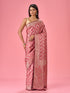 Mohey Dusty Pink Elegance Banarasi Saree