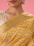 Mohey Ebullient Yellow Saree